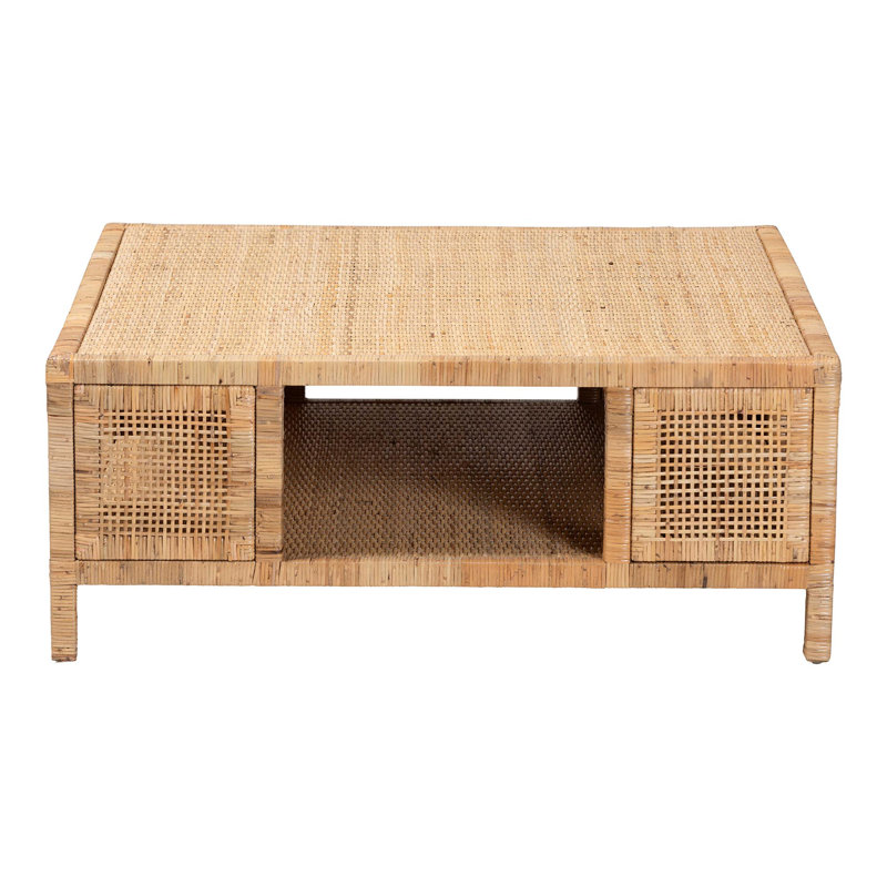 Table basse carrée Belarmina Bali & Pari Kalimantan