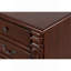 Commode 9 tiroirs Lyndon G09400-D, cerise
