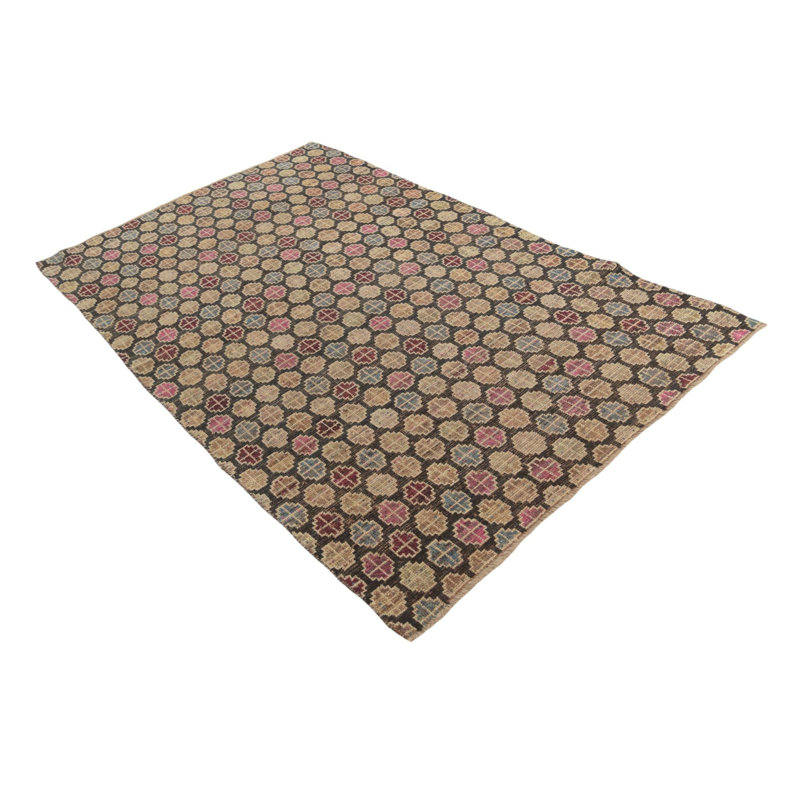 Tapis noir Oliveri