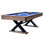 Hathaway Excalibur 7ft Pool Table for Game Room – Billiard Table with Sturdy X-Pattern Base, Drop Pockets & Leg Levelers – Includes Cues, Pool Balls, Chalk, Triangle & Brush – Driftwood Finish