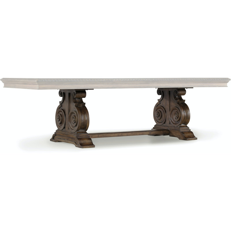 Grand Rhapsody Extendable Dining Table in Rustic Reclaimed Wood