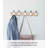 Yamazaki Home Wall-Mounted Coat Hanger, Steel + Wood-46492119