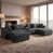 Dark Grey Chenille