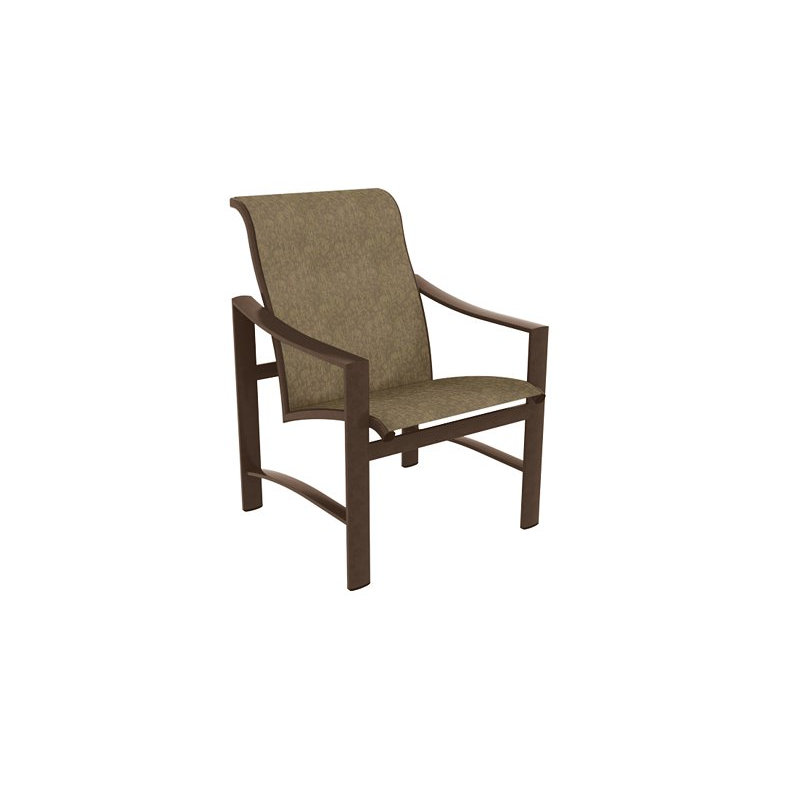 Kenzo Outdoor Dining Armchair, Cape Cove, Greco
