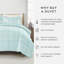 Ensemble de housse de couette carreauté Becky Cameron-1664263833-1664263837