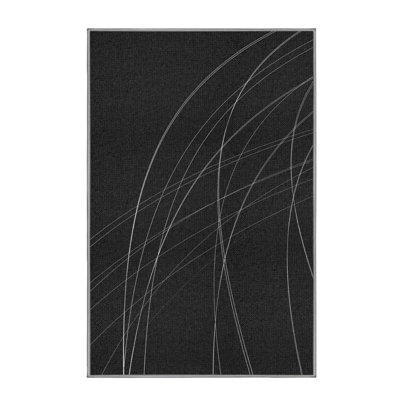 Tapis de point de vue 127 black area, Rectangle 2 pi x 4 pi