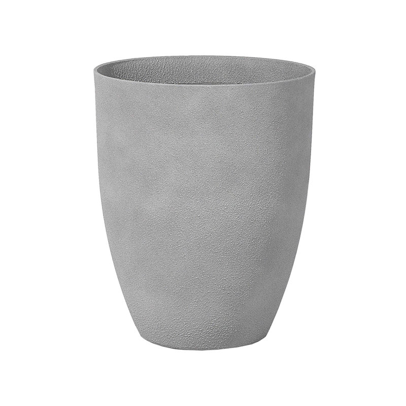 Lett Pot Planter, 52cm H x 43cm W x 43cm D, Grey