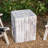Solid + Manufactured Wood Accent Stool