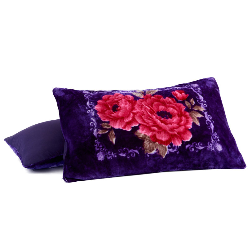 Flannel Floral Comforter