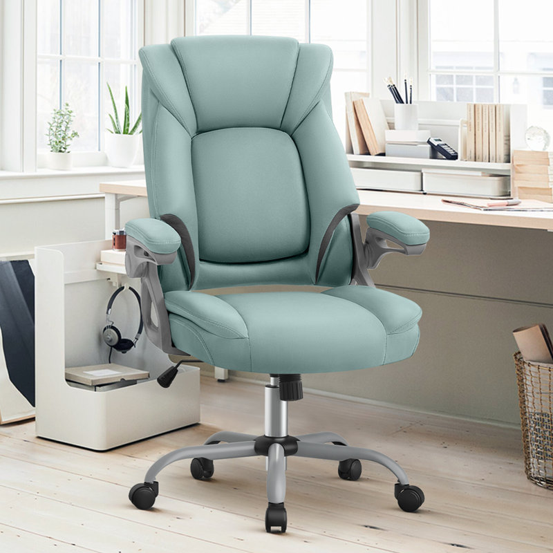 Office Chair with Lumbar Support, Blue