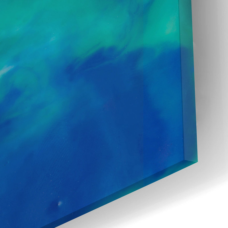 «Marsh Sunrise 2» par Alicia Ludwig, art mural en verre acrylique