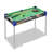 32" Removable Portable Mini Pool Table, Compact And Space Saving, With 2 Cues, 16 Balls, Triangle