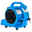 Ventilateur de plancher 1360 tr / min 600 CFM avec 4 angles de soufflage 3 vitesses
