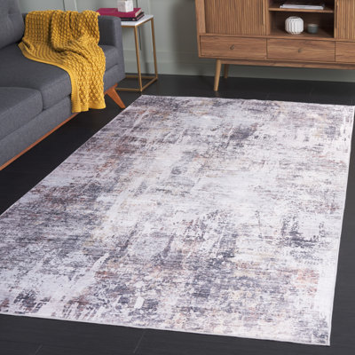 Tapis en polyester tissé à la machine Sunah