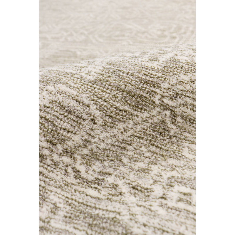 Modern Green/Ivory Area Rug