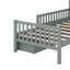Base de lit double avec rangement pour enfants, lit en bois avec 2 tiroirs, lit plateforme double avec garde-corps pour enfants-636746591-726976915
