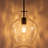 Clear Glass Hanging Light