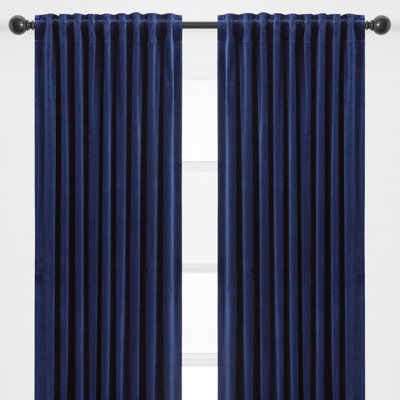 Mondragon Velvet Room Darkening Curtains