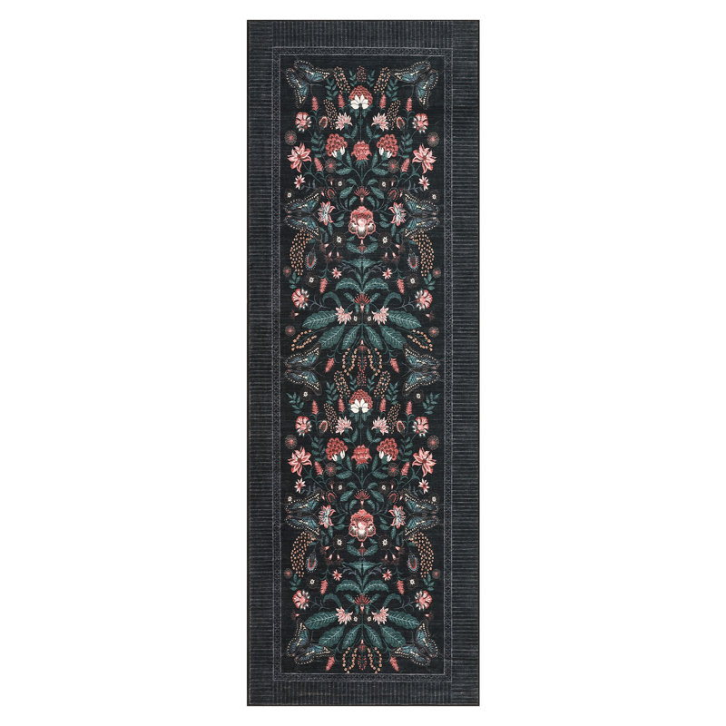 Area Rugs Washable Rug Non-Slip Rugs for Bedroom Bathroom Kitchen Stain-Resistant Rugs for Families Children, Runner 2' x 6'