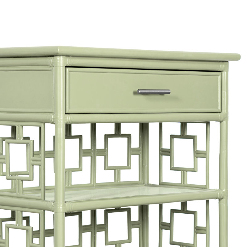 Sobe End Table, Celery Green