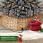 Accessoire de jupe d'arbre de Noël tissé pour Noël-118760809-118760808