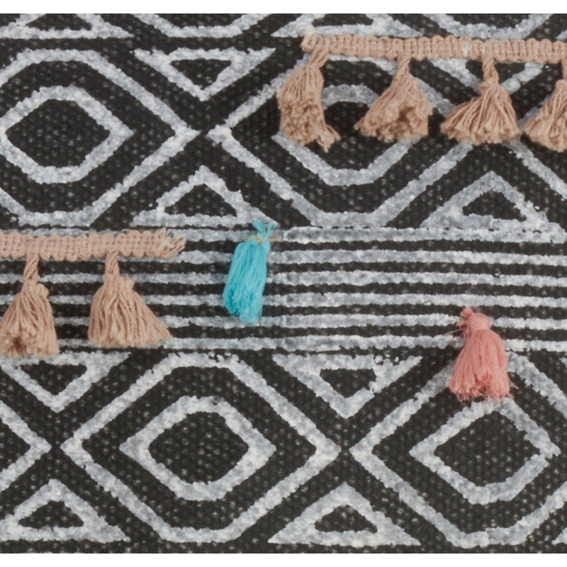 Adilah Tassels Feather Throw Pillow