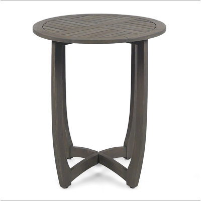 Table circulaire en bois de 27,5 po Hermosa