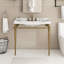 Meuble-lavabo autoportant simple avec plateau en céramique-106480393
