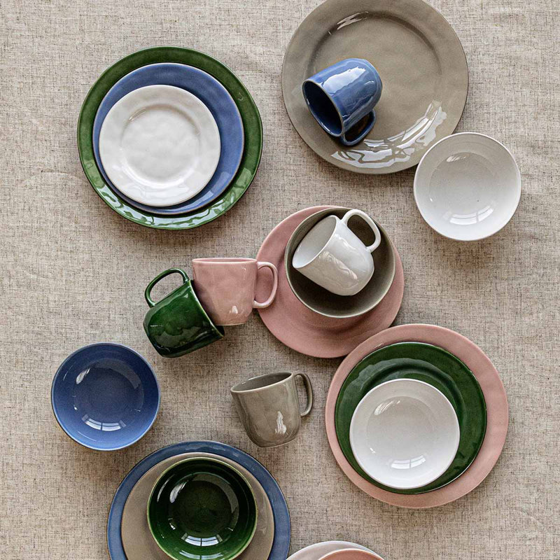 Puro Side/Cocktail Plate, Whitewash