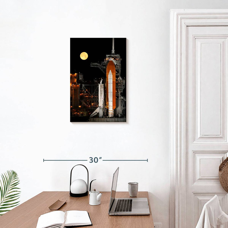 Oberle Discovery Space Shuttle, 24" H x 16" W