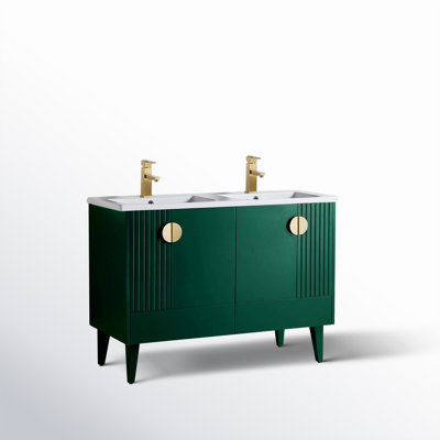 Saimah 47.25'' Double Bathroom Vanity