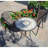 BRAVA BISTRO 60cm Mosaic Table with San Remo Chair Garden Set