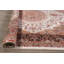 Tapis de zone ivoire/brune square oriental Lancaer