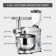6 QT. 6 Speed 3 in 1 Multifunctional Stand Mixer with Meat Grinder and Juice Blender