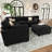 Modular L-Shaped Sectional with Removable Ottoman -276850552