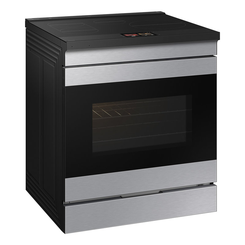 Samsung Bespoke AI Slide-In Induction Range, Stainless Steel