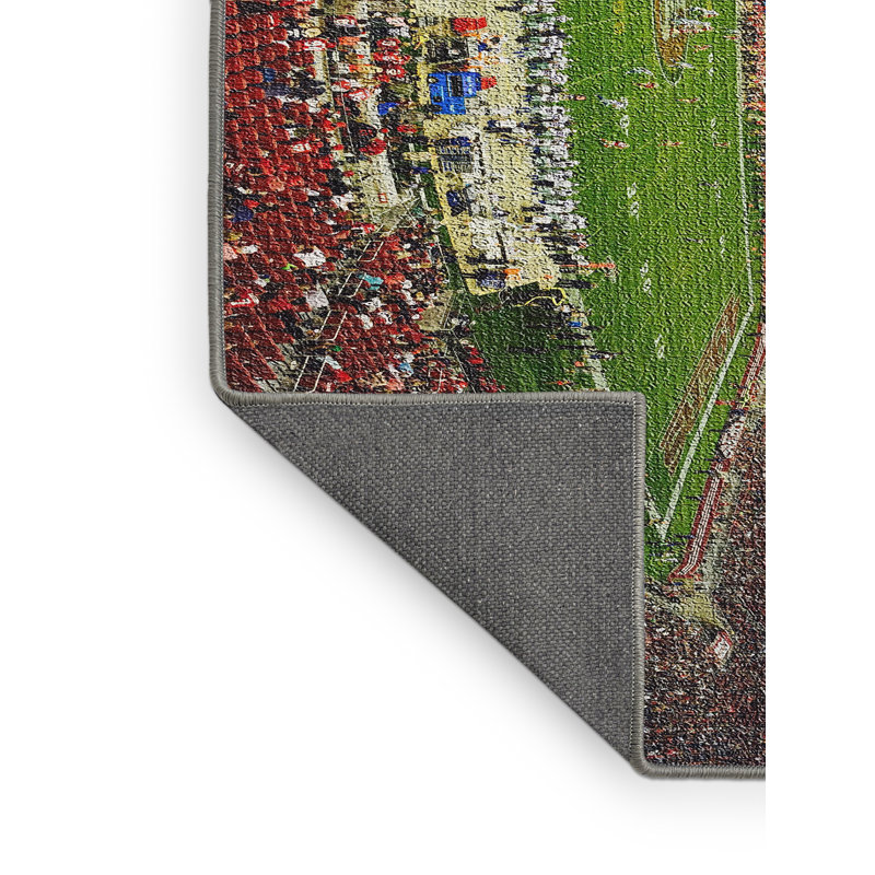 Tapis 1 zone rouge football field, Rectangle 2 pi x 4 pi