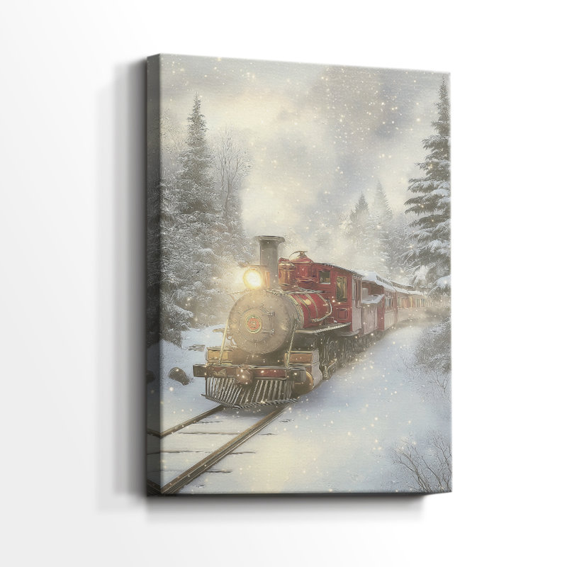 Silver Skies at Dawn-Premium Gallery Wrapped Canvas, 48" H x 32" W