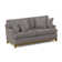 Oaks Way 84" Flared Arm Sofa with Reversible Cushions