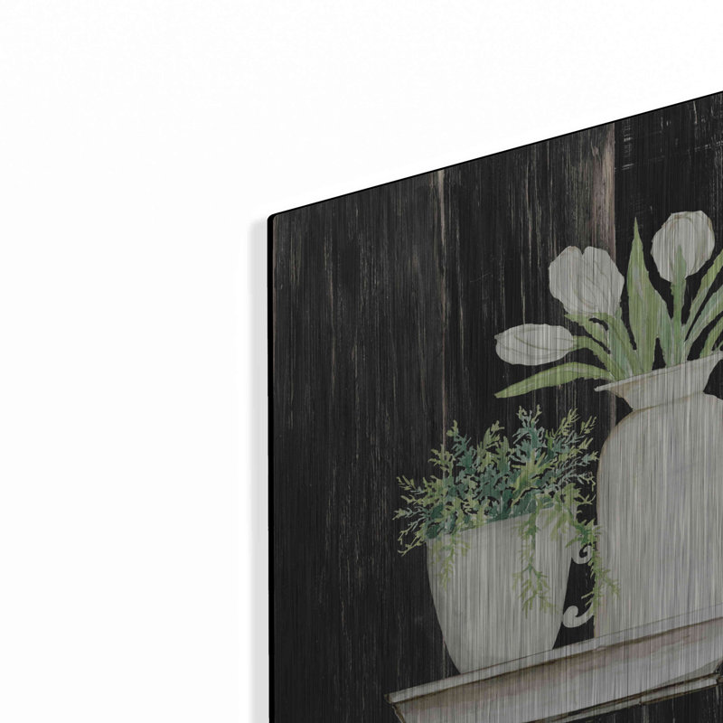 «Tulips And Scales» par Cindy Jacobs, H 36 po x l 36 po