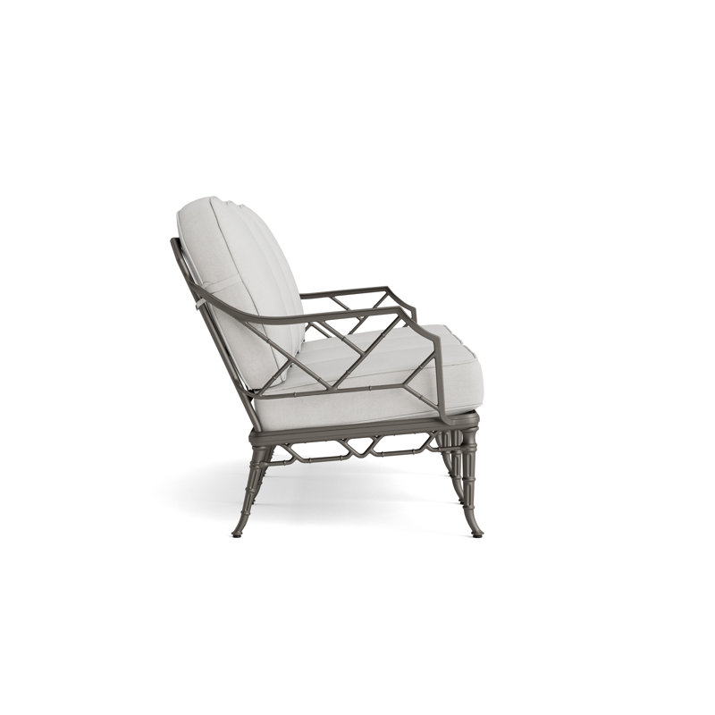 Calcutta Outdoor 3 - Seat Patio Sofa, Fusion Dove, Mica