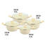 ZOYA 8 - Piece Non-Stick Aluminum Cookware Set-111515080