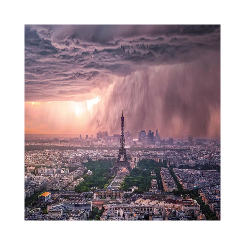 Tears Of Paris by Brent Shavnore - Wrapped Canvas Gallery-Wrapped Canvas Giclée, 30.48 cm H x 30.48 cm W