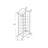 Asrith 21 Bottle Floor Wine Bottle Rack in Brushed Copper