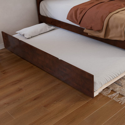 Rasnick Solid Wood Roll Out Trundle Bed