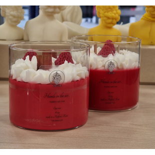 Strawberry Fizz Scented Jar Candle