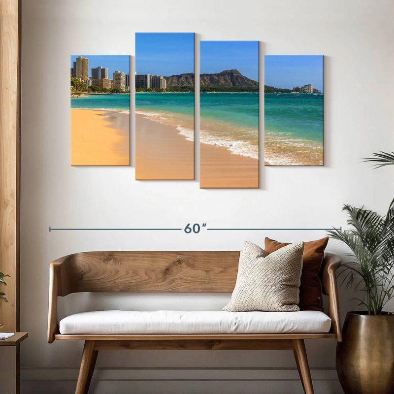 Gillard Waikiki Gillard Gold Coast, H 32 po x l 52 po