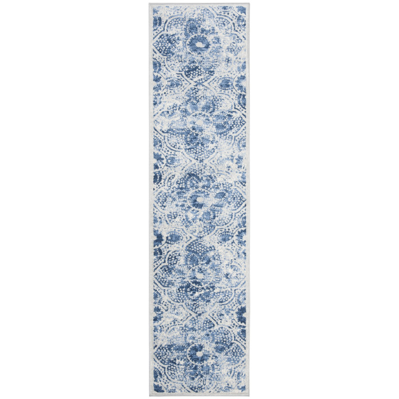 Anniston Geometric Area Rug, Runner 61 x 244 cm