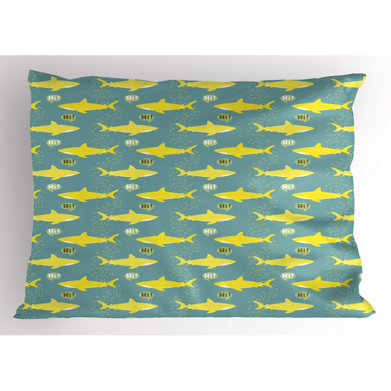 Taie décorative Shark, Simple