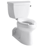 Barrington 1.0 GPF Elongated Two-Piece Toilet with Pressure Lite Flushing Technology